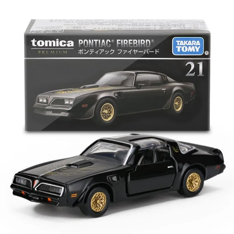 تاكارا تومي توميكا الصندوق الأسود TP21 بونتياك فايربيرد سبيكة دييكاست لعبة مجسمة جمع الحلي. هدية لصديق