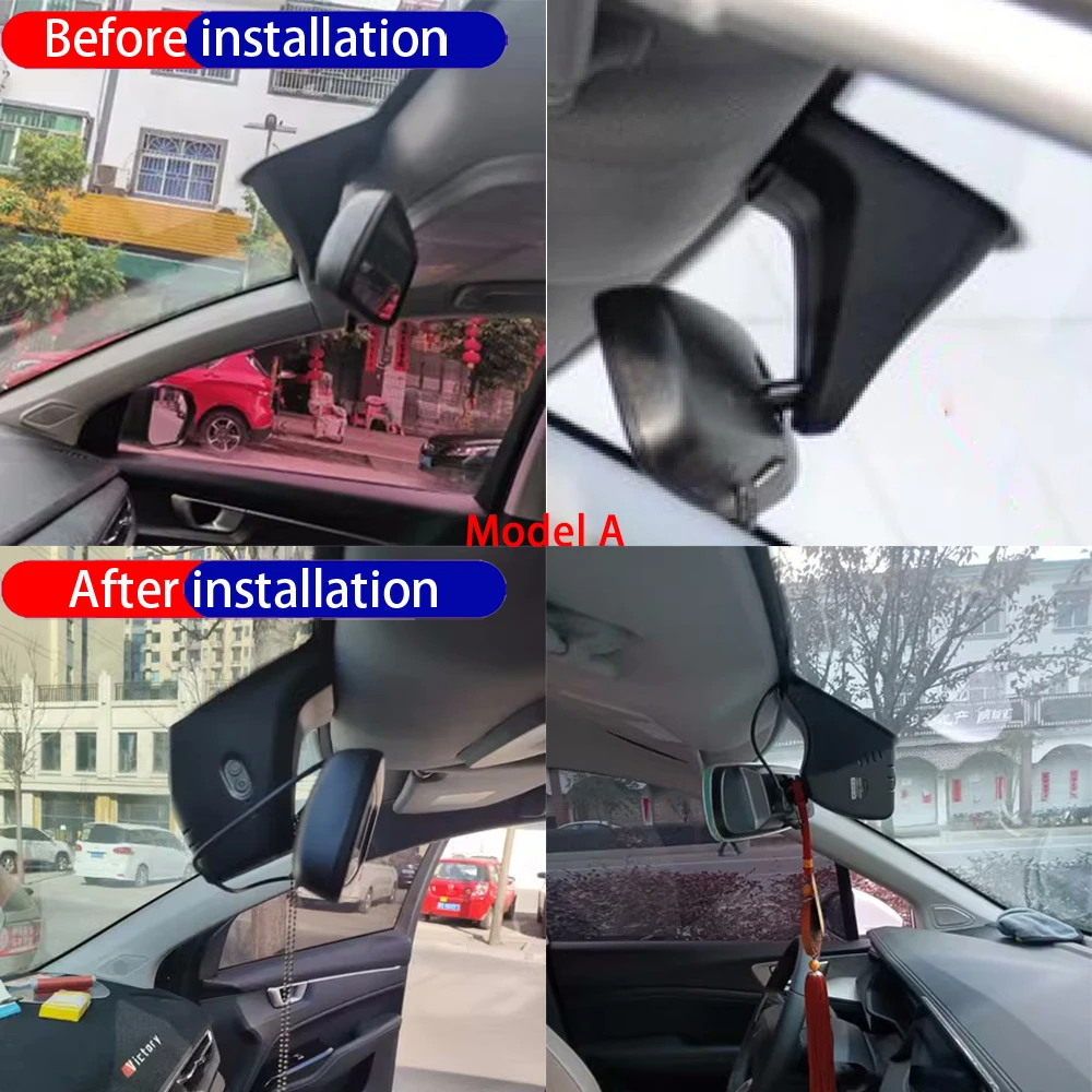 Dash Cam for Wuling Victory Kaijie 2020-2025 Front＆Rear 4K UHD DVR Dashboard Camera Video Recorder Night Vision 24H Parking Mode