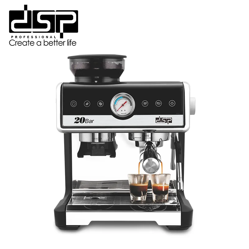 

DSP Hot Sale Professional Espresso Coffee 20Bar Italian Household Espresso Coffee Making Machine Automatic Electric Coffee Maker