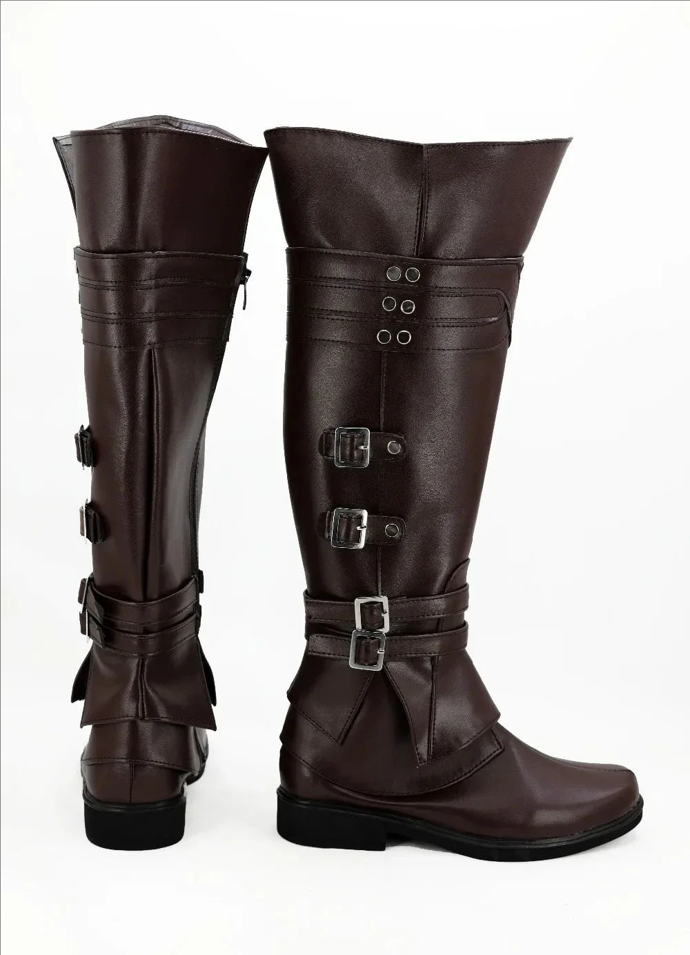 Assassin Ezio Auditore Cosplay Boots Men Halloween Party Prop Shoes Game Assassin Ezio Auditore Cosplay Boots