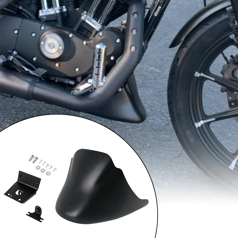 

Обтекатель подбородка мотоцикла, брызговик, нижняя передняя часть, спойлер, защитная крышка, аксессуары для Harley 883 XL 2004 2005 2006-2014