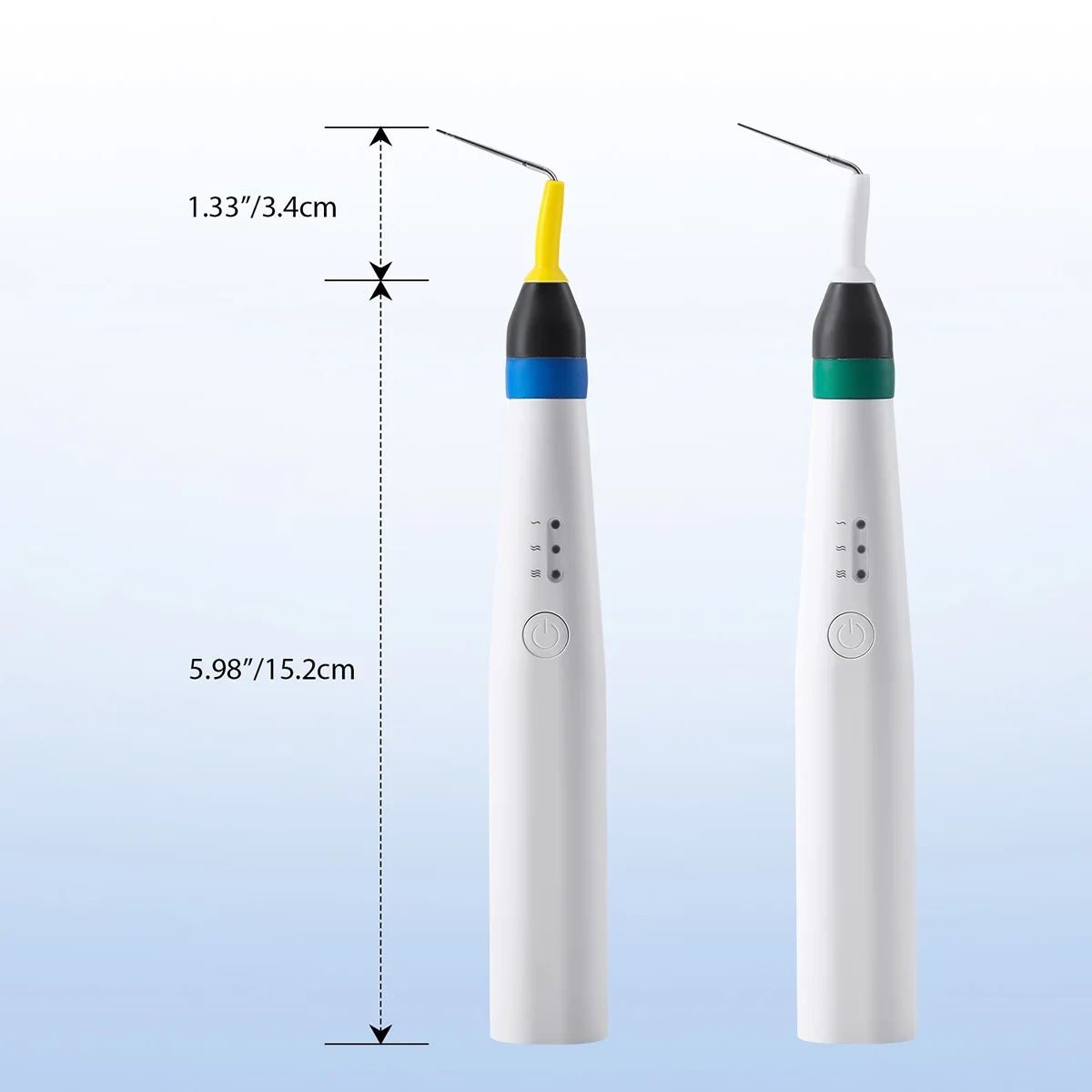 AZDENT Dental Endo Obturation Pen Plugger Guttapercha Obturationssystem Beheizter Stift Nadeln Kabelloses Wurzelkanal-Dentalwerkzeug – Detail 6
