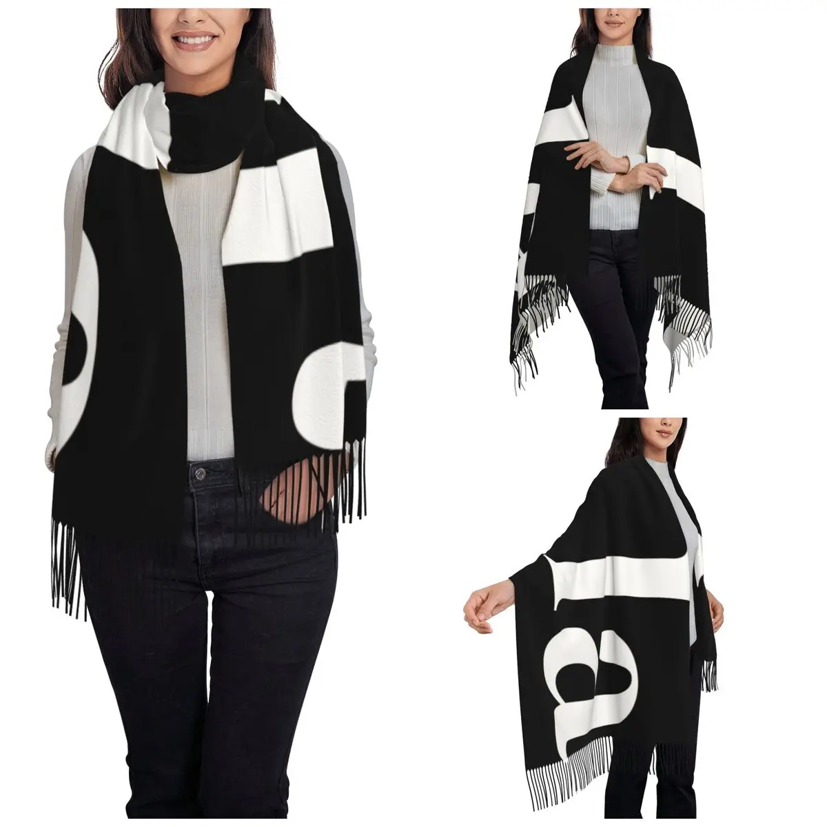 Comma La Kamala Harris 2024 Shawls Wraps Womens Winter Large Long Scarf Election Neckerchief Shawl Scarves