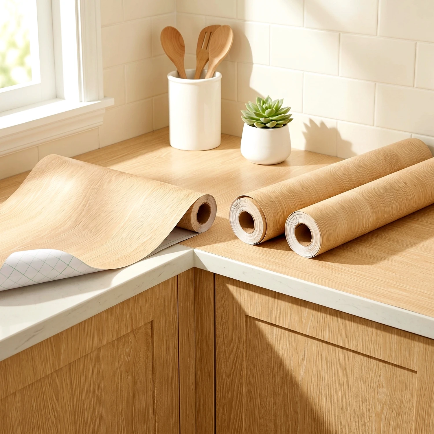 55cm Wide Wood Grain Vinyl Wallpaper for Door Wardrobe Cupboard Table Furniture Waterproof Self Adhesive Stickers Home Decor Fil