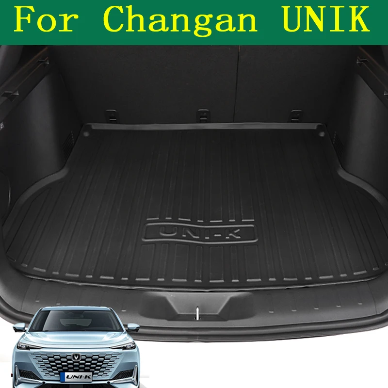 

Specialized Car Trunk mat For Changan UNIK 2023 TPO Trunk Cargo Liner Floor Mat-All Weather Protection Carpet Accessories