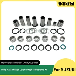 OTOM 2021 Swing ARM Triangle Lever Linkage ARM Bearing Oil Seal Bushing For DRZ400 DRZ400S DRZ400E DRZ400SM RM125 RM250 Pit Bike