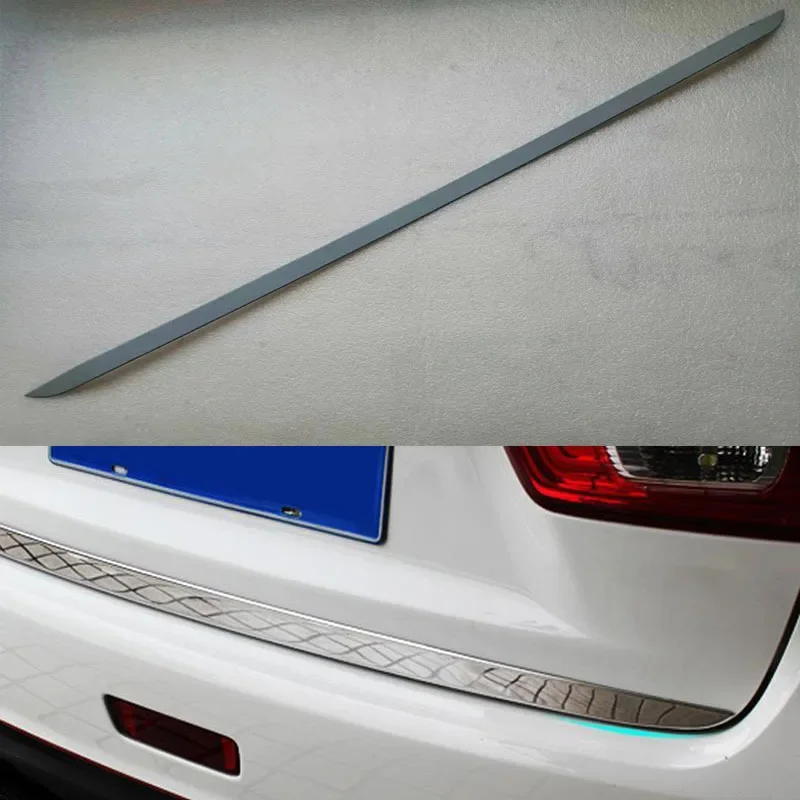 For Mitsubishi Outlander Strong Dazzling Tailgate Trim Strip Trunk Rear Strip Decorative Strip Modification Tailbox Decoration