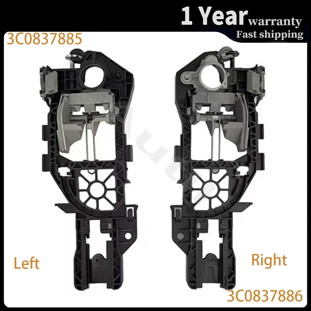 

Корпус внутренней ручки передней левой/правой двери для VW Passat Sedan Wagon 2006-2010 3C0837885 3C0837886, автоаксессуары