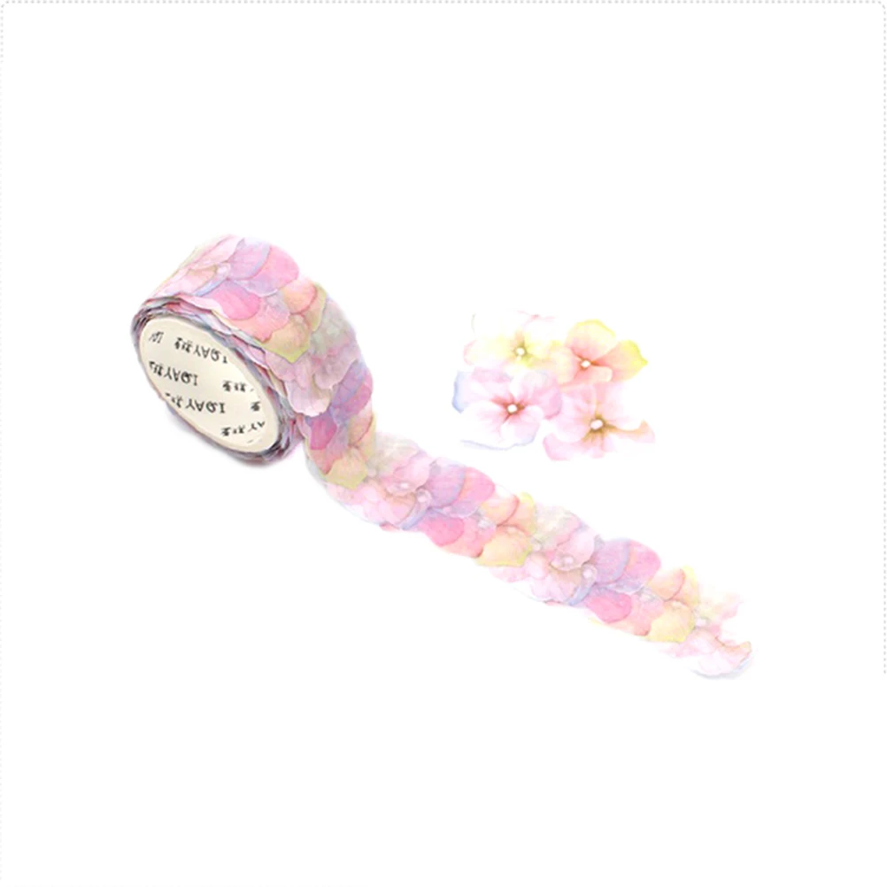 

Petal Stickers Real-like Floral Designs Premium Papers Easy to Use DIY Crafts Scrapbooks Wall Decoration Tapes