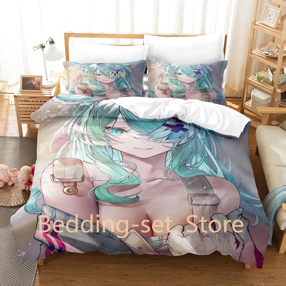 

Elira Pendora Bedding Set Single Twin Full Queen King Size Bed Set Adult Kid Bedroom Duvetcover Sets Print Anime Bed Sheet Set