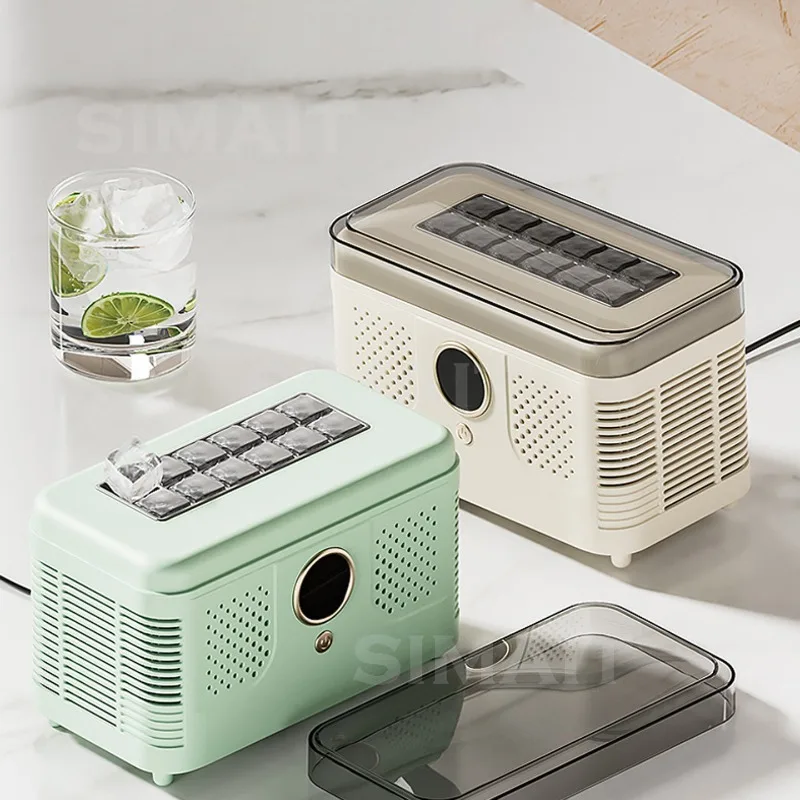 Portable Mini Desktop Ice Maker for Home, Dorm & Office, Single Person Use