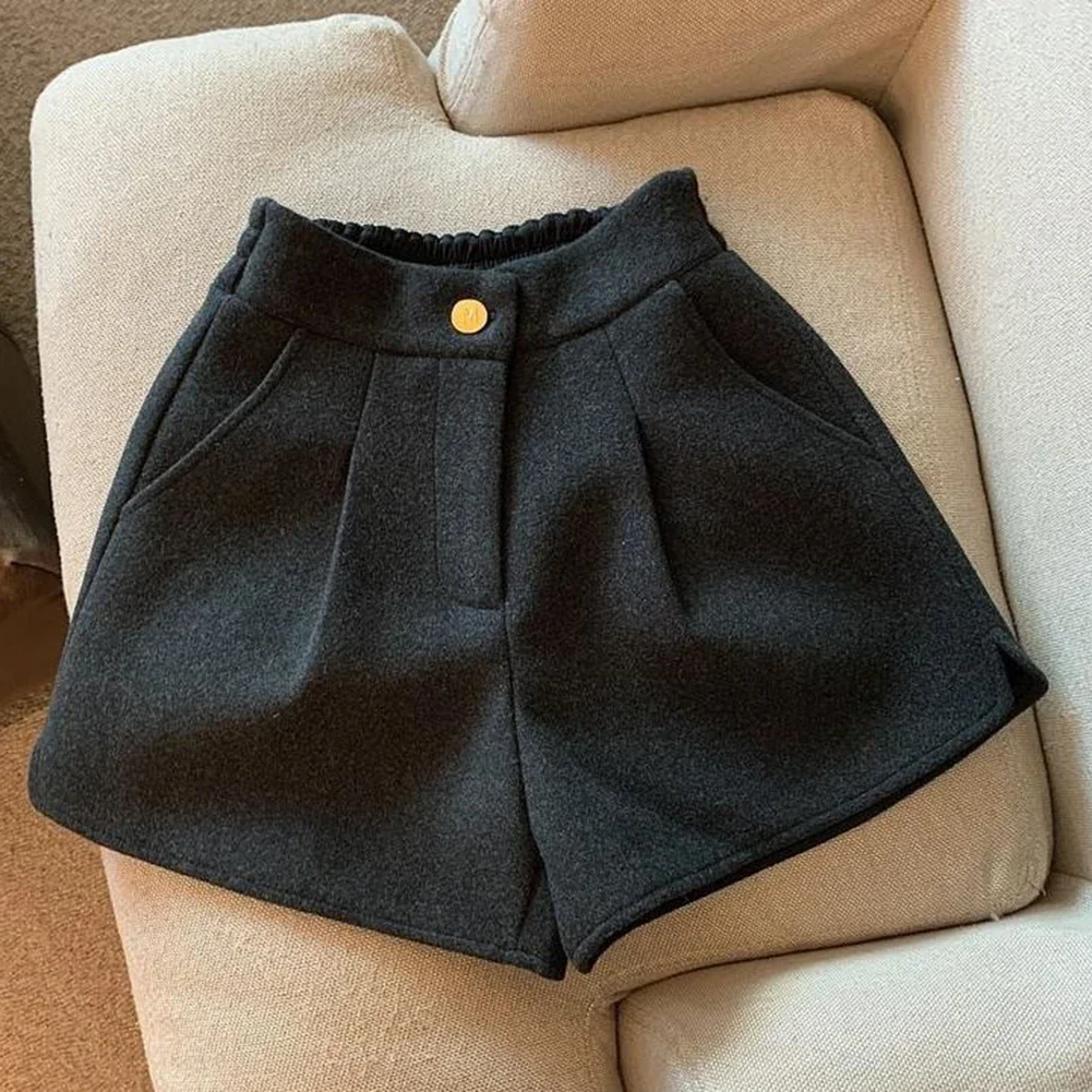 Casual Outings 2XL High Waist Casual Shorts Daily Commuting Wear High Waist Design Hot Girl Style For Daily Wear