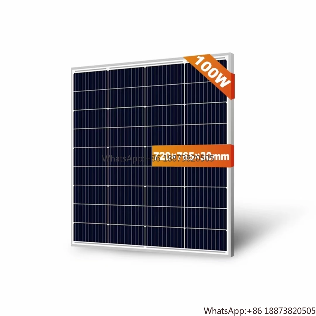 

100w Mono Solar Panel Wholesale Cheap Accept Customized 5w 50w 100w 170w 200w 260w 300w 350w Silicon Power ROHS Output Origin