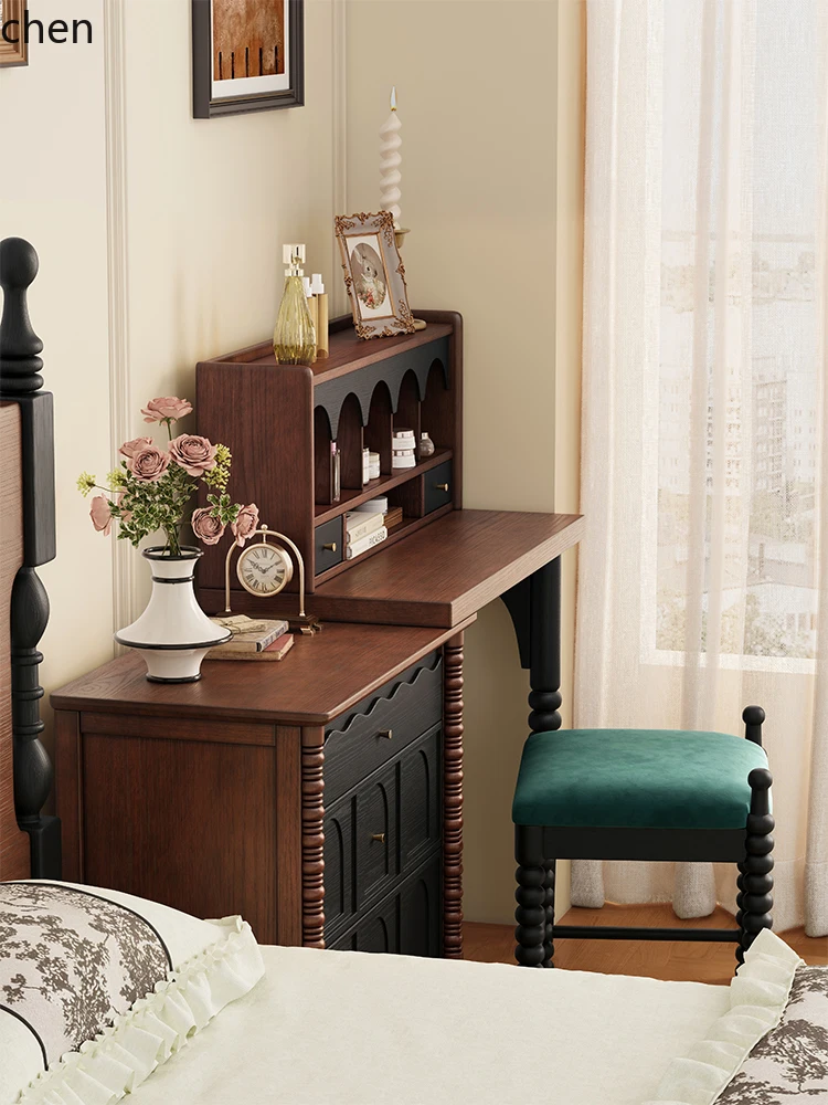 Yxy Solid Wood Dres…