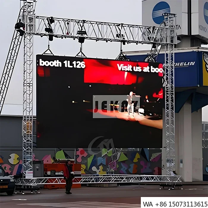 

Outdoor P4.81 LED Rental Display Anti Glare IP65 Waterproof Quick Install Screen