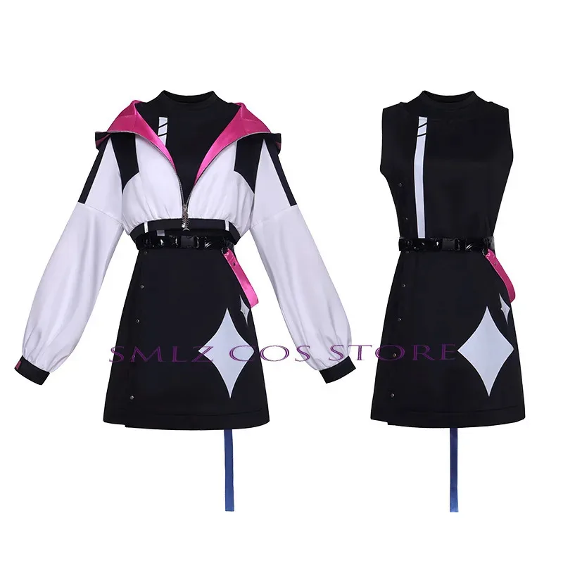 Punk Night Otori Emu Cosplay Anime PJSK 4 New Otori Emu Costumes Sexy Uniform Coat Suit Wig Halloween Party Outfits for Women