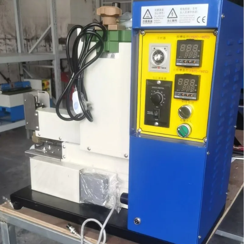 Luggage hot melt adhesive gluing machine, width hot melt adhesive edge coating machine c