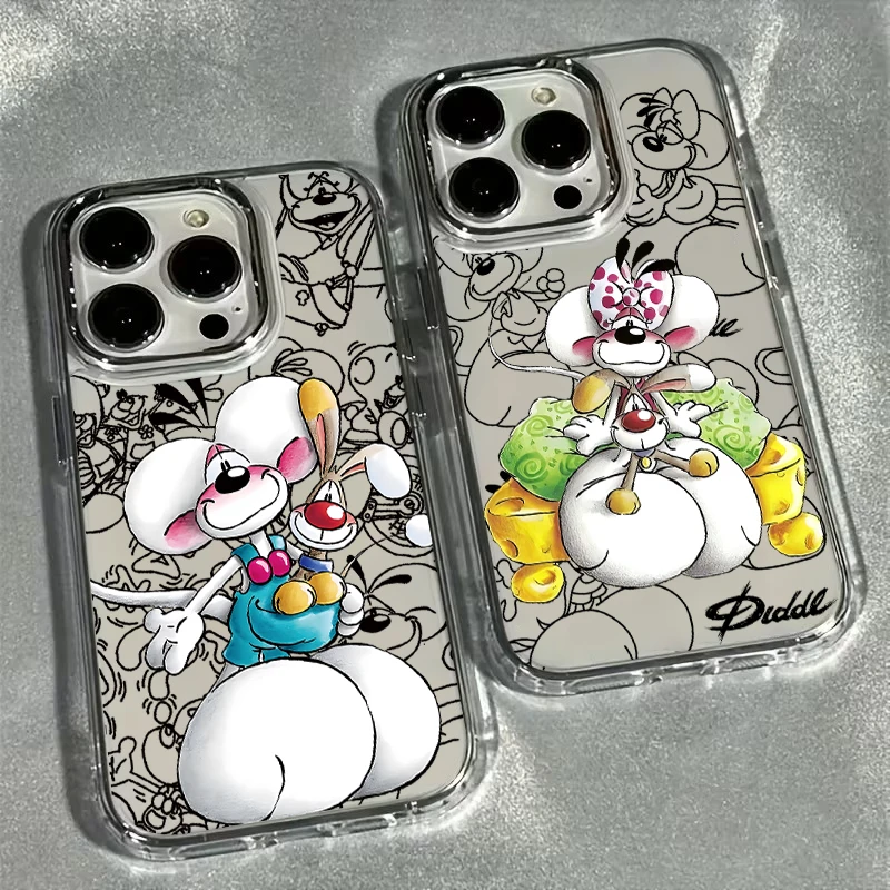 Klassische D-Diddl Cartoon süße M-Maus Handyhülle für Xiaomi Redmi Note A5 15 14 13 14c 13c 12 11 12s 12c 10 Pro Plus 4G 5G Cover