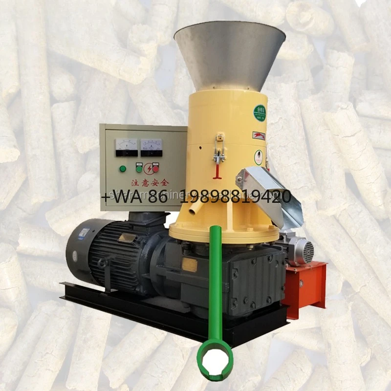 Good Prices for Most Popular Small Wood Pellet Machine 8mm Pellets with