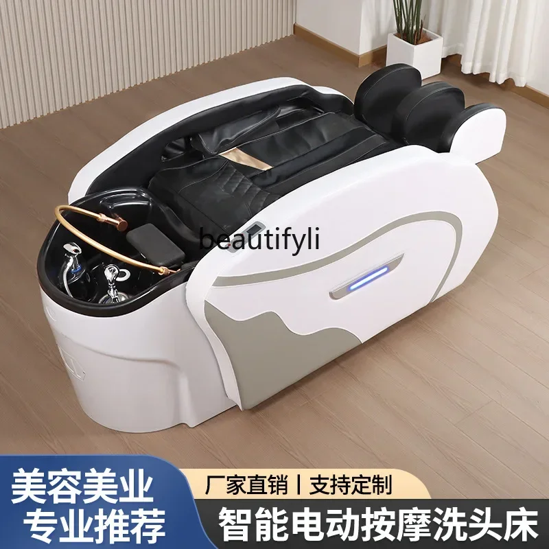 

Z189 Автоматический интеллектуальный электрический массажный шампунь, кровать для парикмахерской, керамический бассейн, шампунь, массажный встроенный