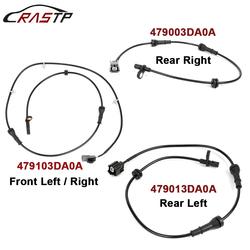 Rear Front Left Right ABS Wheel Speed Sensor 479103DA0A 479003DA0A 479013DA0A For Nissan Sentra Tiida Sylphy 1.6 1.8L THB047