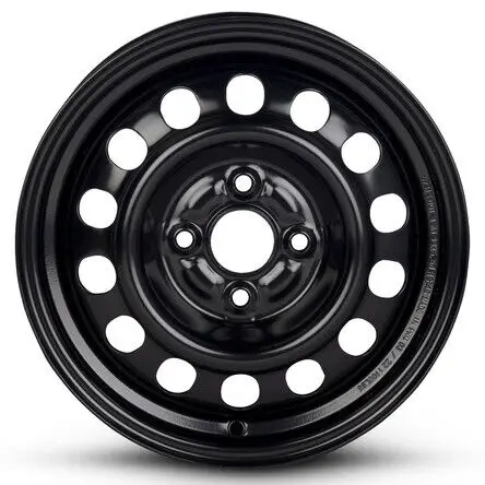 14 Inch Black Steel Rim New Wheel For 1993-2002 Toyota Corolla