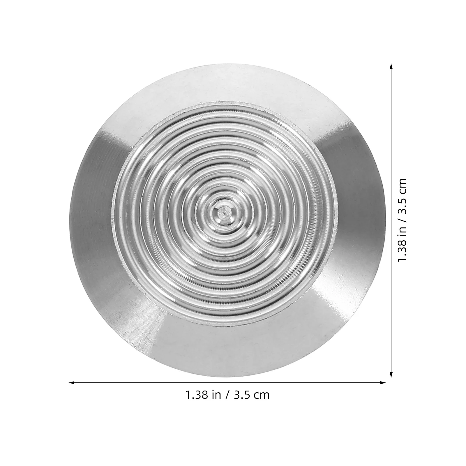 10 قطعة من مسامير الطريق العمياء المصنوعة من الفولاذ المقاوم للصدأ علامات اللمس تصميم أمان سهل الإصلاح من الفولاذ المقاوم للصدأ أظافر رصف اللمس