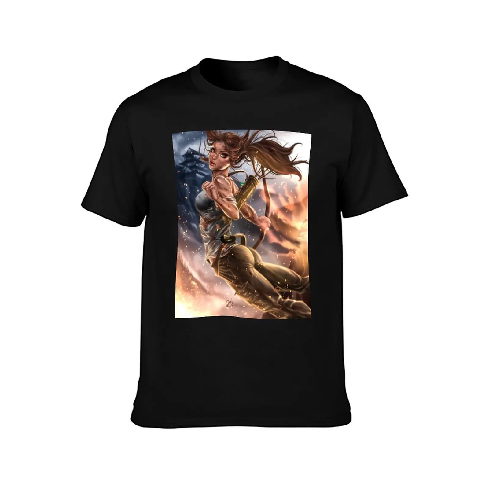 Rise Of The Tomb Raider T-Shirt Durable Work Wear T-Shirt