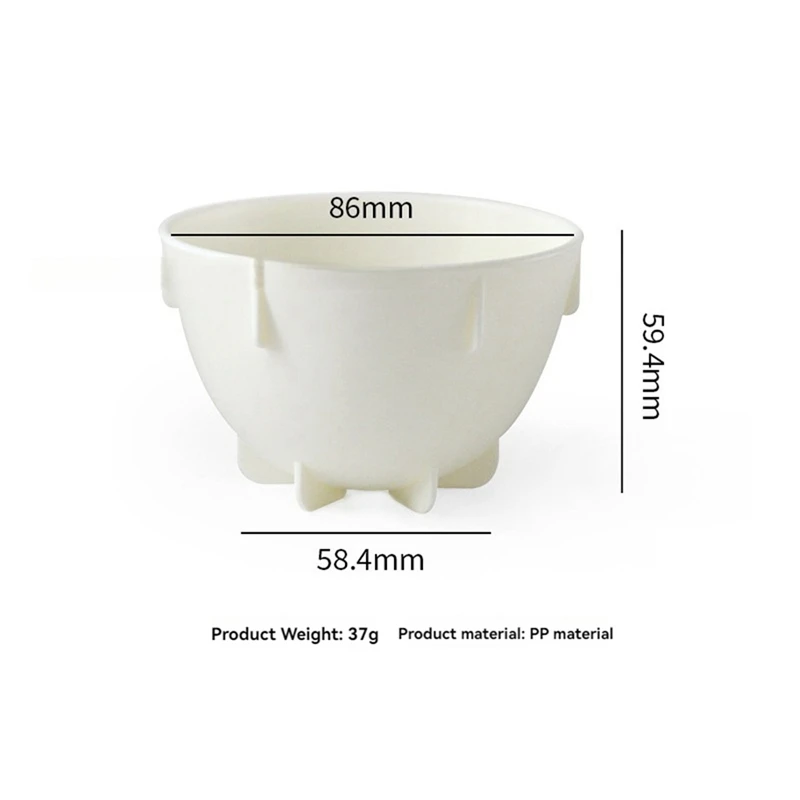 Cuencos de ventosas de café de 200 Ml, taza de café apilable para entusiastas del café, cafetería y oficina, Reduce la pérdida de calor