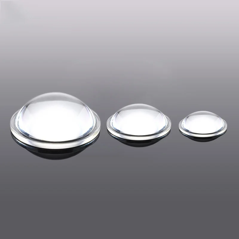 Diameter 6mm 8mm 10mm 12mm 13mm Transparent Round Optics Glass Lens for COB LED Flashlight Torch Spotlight