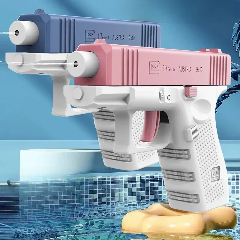 Nieuwe Mini Waterpistool Kinderen Herhaal Waterpistool Zomer Strand Water Battle Badkamer Zwemmen Zwembad Spelen Speelgoed Gift Ouder-kind Spel