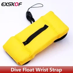 Diving Float Wrist Strap Diving Wrist Strap For GoPro Hero 13 12 11 10 9 SJCAM AKASO EKEN DJI Insta360 Action Camera Accesorios