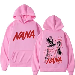 Cross border Remarkable NANA anime Printed Sweaters Spring and Autumn Fashion Men's and Women's Fashion Long Sleeve Top Hoodie