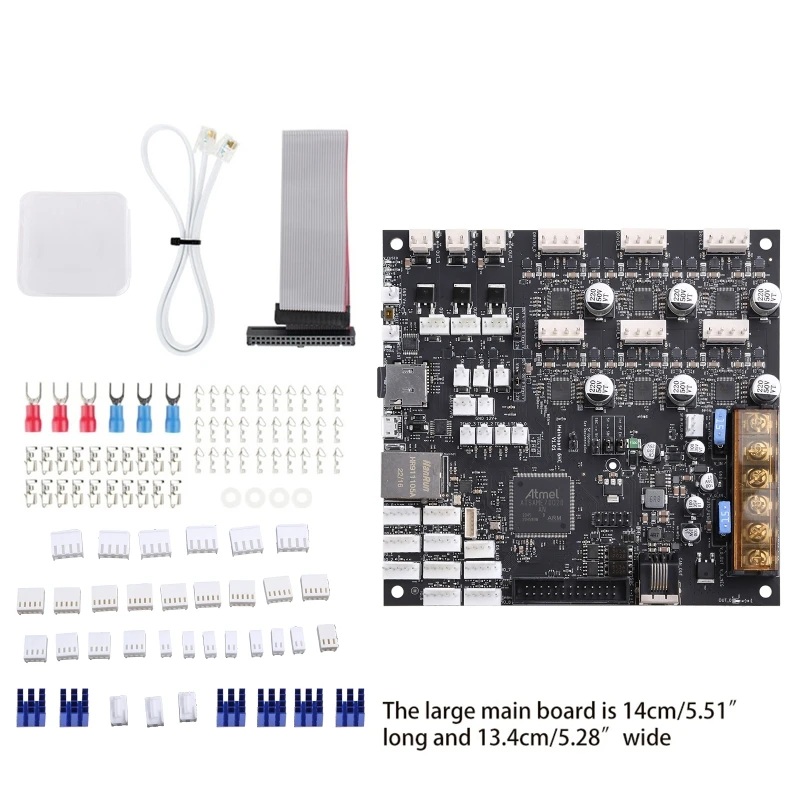 Imagem -06 - Atualizar Clonado Duet 6hc Controlador Placa Duet Avançado 32bit Placa-mãe para Blv Mgn Cubo Impressora 3d Máquina Cnc