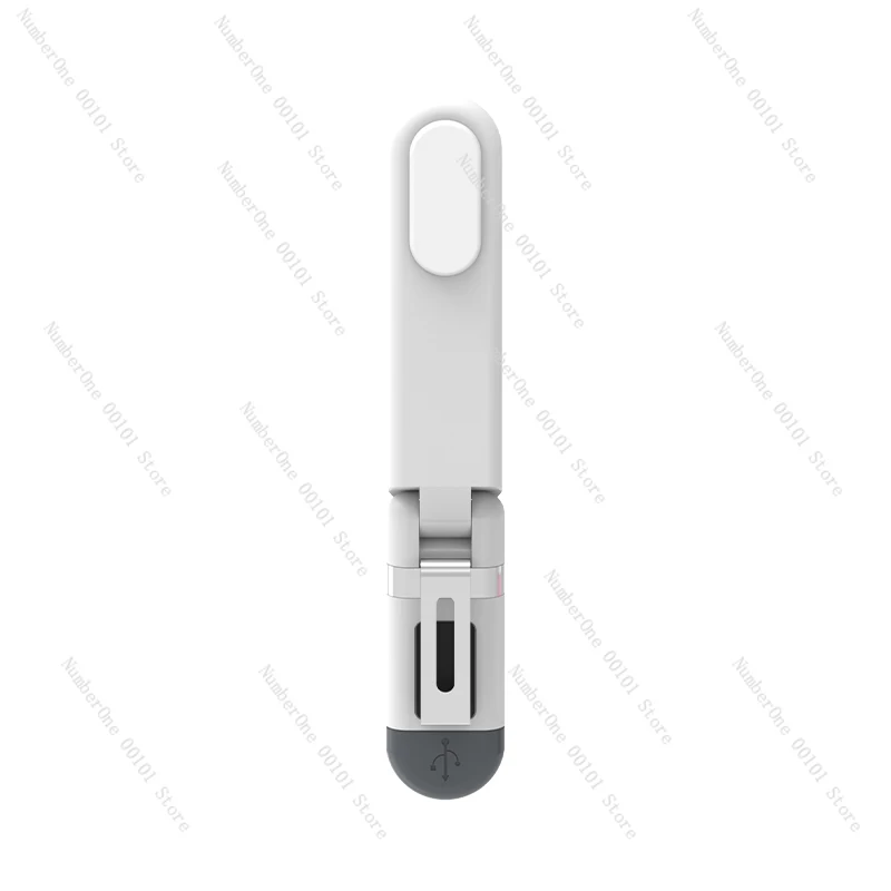 Portable LED anti-blue light eye protection reading light, can fold books