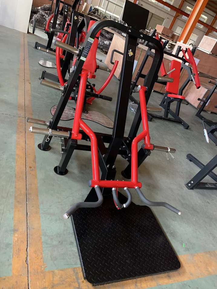(HT)Gym Fitness Equipment Plate Loaded  Gym Machines Front Dorsy Bar Machine for Home Use/Commercial Use