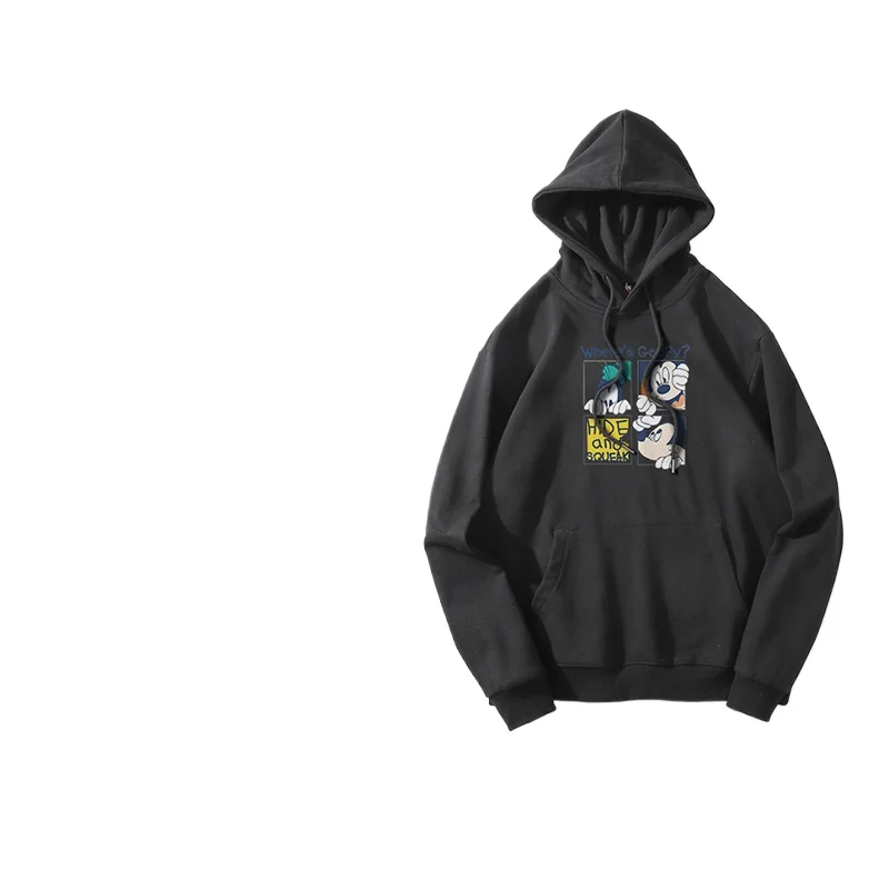 Pull à capuche imprimé dessin animé MINISO