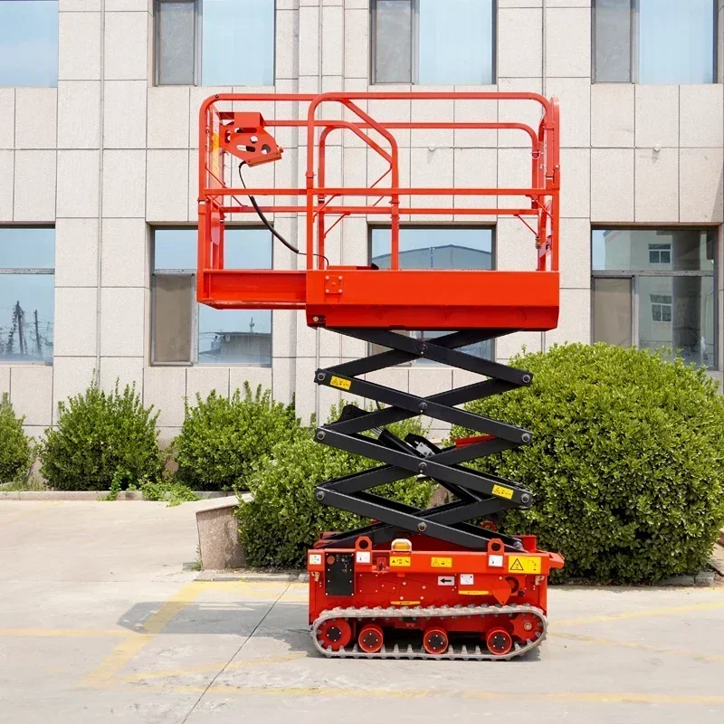 6M 8M 10M 12M Mobile Load Rampstationary Scissor Lift Platform Scissor Lift System Track Type Scissor Car Lift Platform zu verkaufen