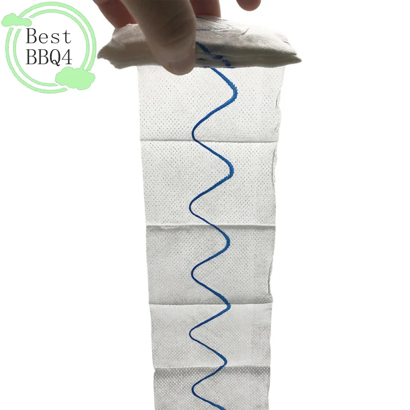BBQ4 1pc Hemostatic Kaolin Gauze Combat Emergency Trauma Z-Fold Soluble For Ifak First Aid Kit Medical Wound Dressing