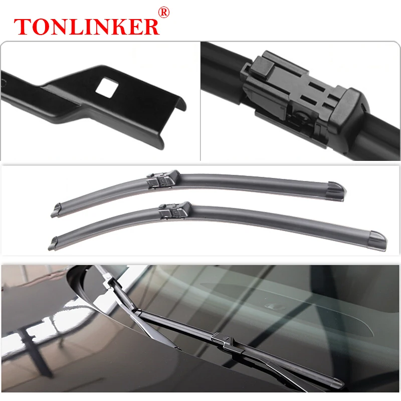 TONLINKER Wiper Blades For Trumpchi GAC GS8 2019 2020 2021 2022 2023 Car Accessories Front Windscreen Wiper Blade Brushes Cutter