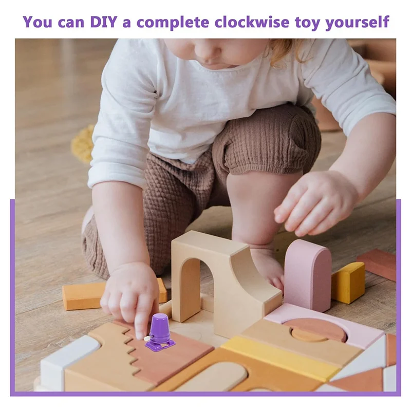 BEDW-10Pcs relógio legado robô criança acabar mecanismo de movimento brinquedo para esportes infantis