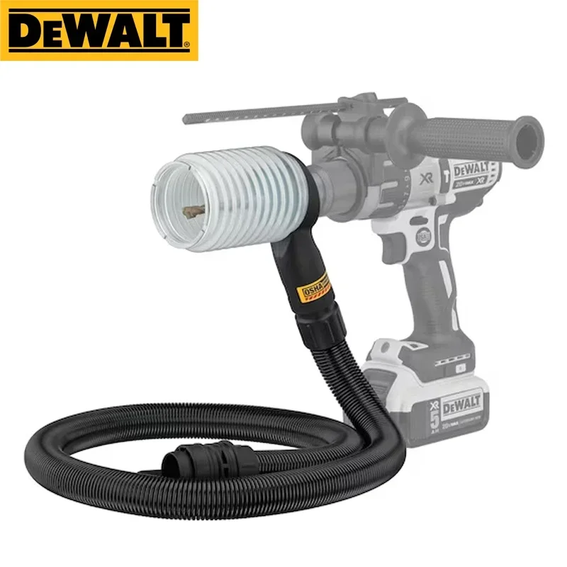 DEWALT DWH200D Dust Extraction Tube Kit With Hose For SDS Plus Rotary Hammers OSHA® Clear tubes Collecting Dust DWH200