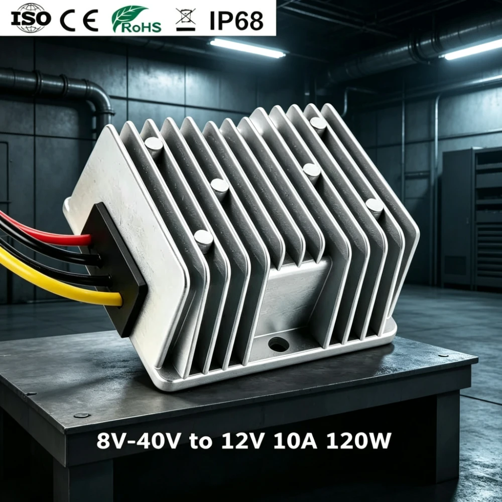 13V-40V to12V (10A-1A) Transformer Regulator Step Up Down Voltage Module Stabilizer Converter DC DC Power Supply LED Solar Car