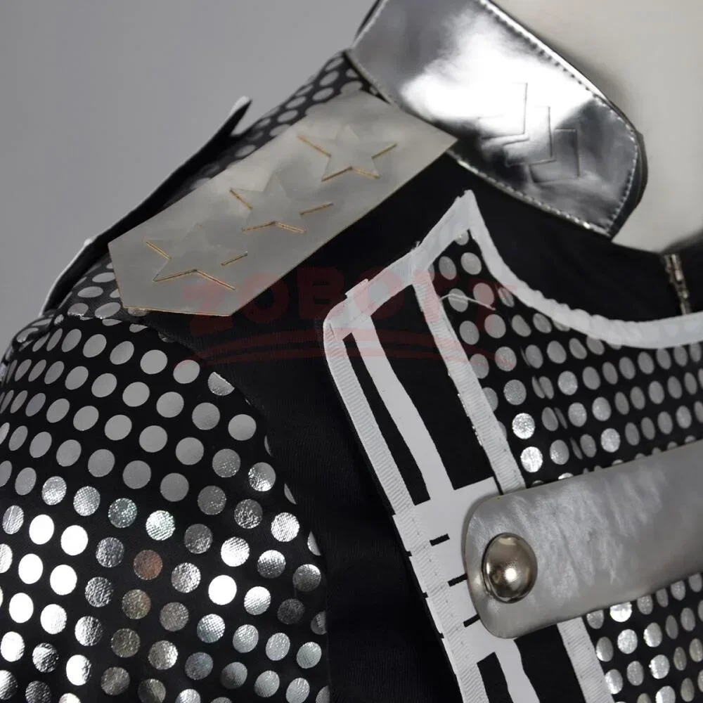Punk Michael Jackson Impersonator Halloween Party Cool Gaorgeous Teaser Jacket Outerwear for White Glove Photo Shoot Outfit Jack view 5