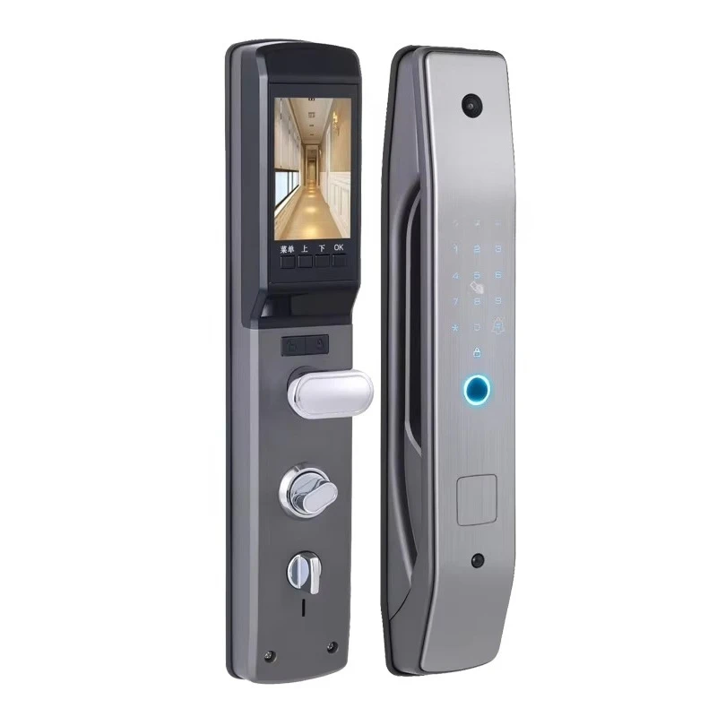 Easy to Install Intelligent Electronic Fingerprint Lock App Remote Control Security Smart Door Lock for Home