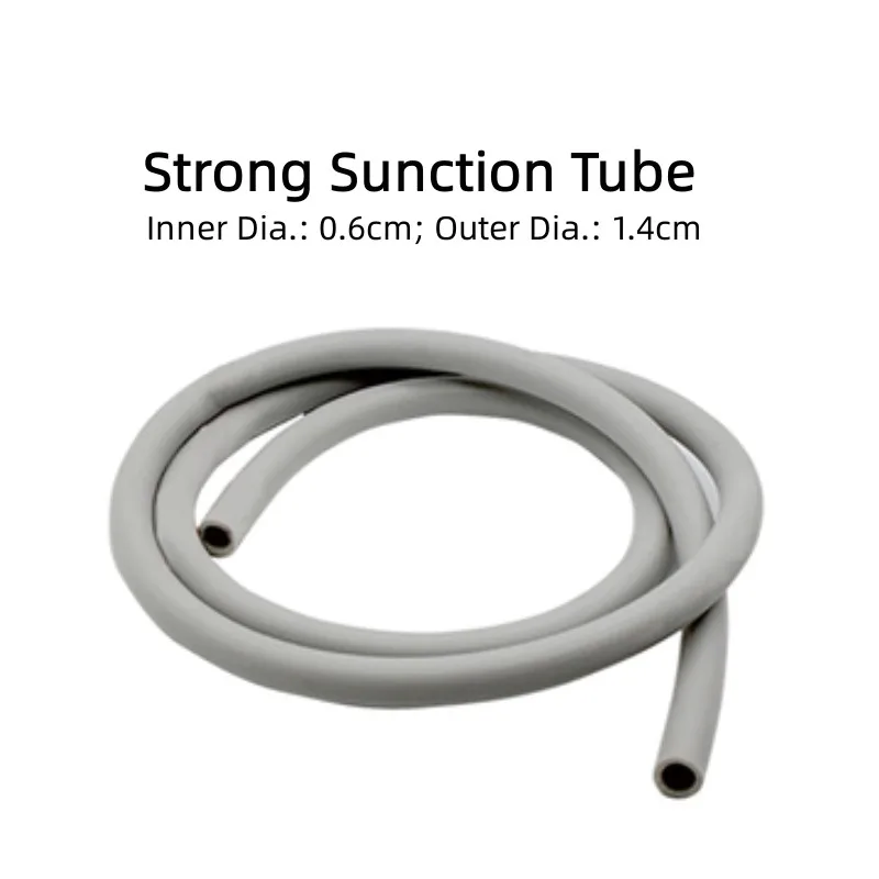 1Pcs Dental Chair Unit Air Turbine Silicone Suction Tube Strong Weak Saliva Ejector Suction Tubing Adaptor Dentistry Accessories
