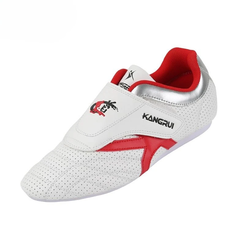 أفضل بيع أحذية التايكوندو للأزواج المضادة للانزلاق الرجال والنساء فنون الدفاع عن النفس حذاء التدريب مريح التقليدية حذاء الكونغ فو #1