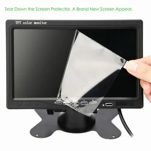 Baceyong Telecamera posteriore per auto HD 9V-36V Telecamera CCD impermeabile per vista frontale, adatta per autobus per rimorchi di camion, con 18 dispositivi di visione notturna a LED a infrarossi