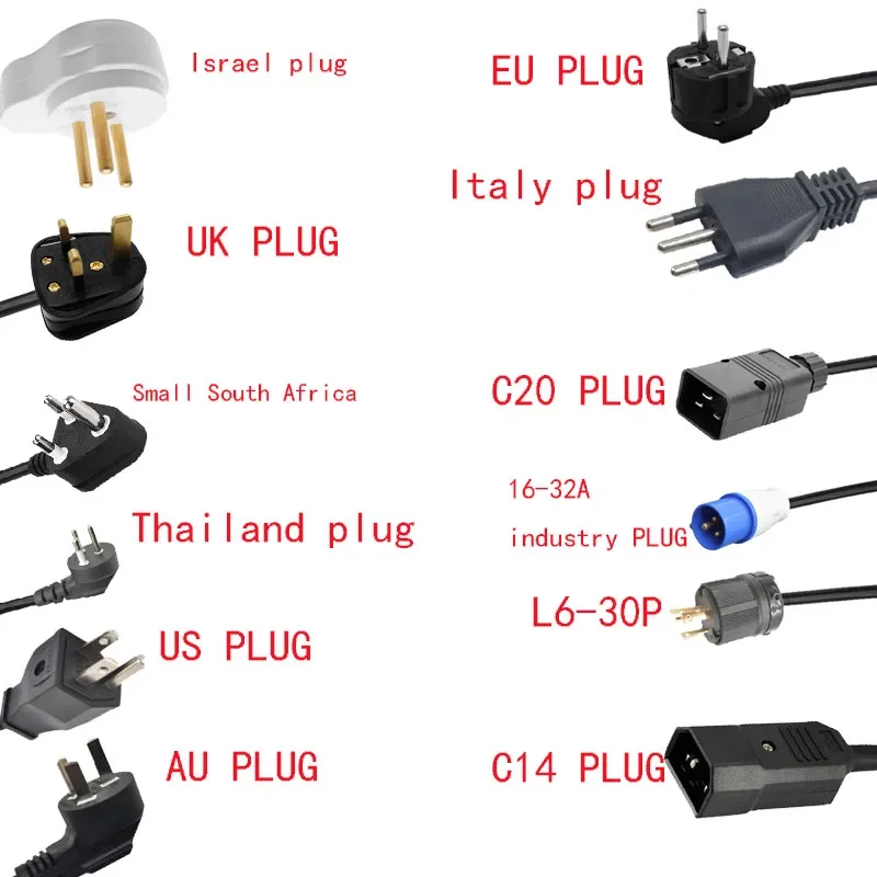 Digital display ammeter PDU Power Strip 2-9 unit 2usb 16A 3500W overload protection SOCKET 2m Cord ammeter