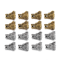 10pcs/lot Dragon Head Beads Antique Spacer Beads For Jewelry Making Beaded Bracelet DIY Accessories Findings